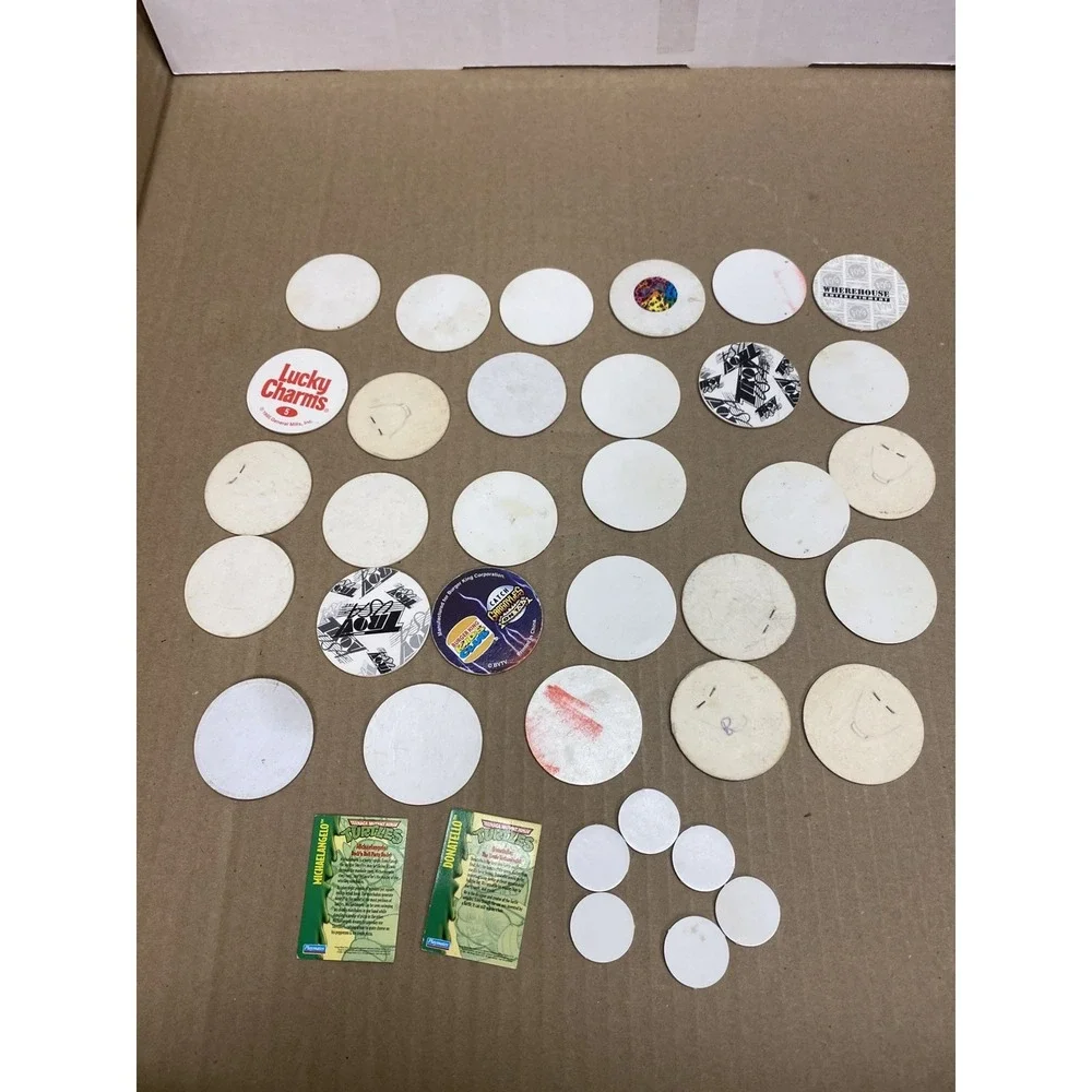 Vintage POG slammers lot of 30+ hard to find very rare jammers Trov